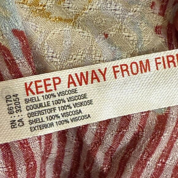 New Free People Pink Ruched Off-Shoulder Sundress size S - Picture 10 of 10